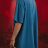 BENGAL SQUAD Oversized Graphic T-Shirt – Ocean Blue