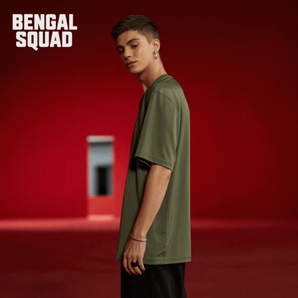 BENGAL SQUAD Oversized Graphic T-Shirt – Ocean Blue (Copy) (Copy)