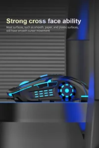 Raiku G702 Gaming Mouse Black RGB High Precision Chipa Gadgets