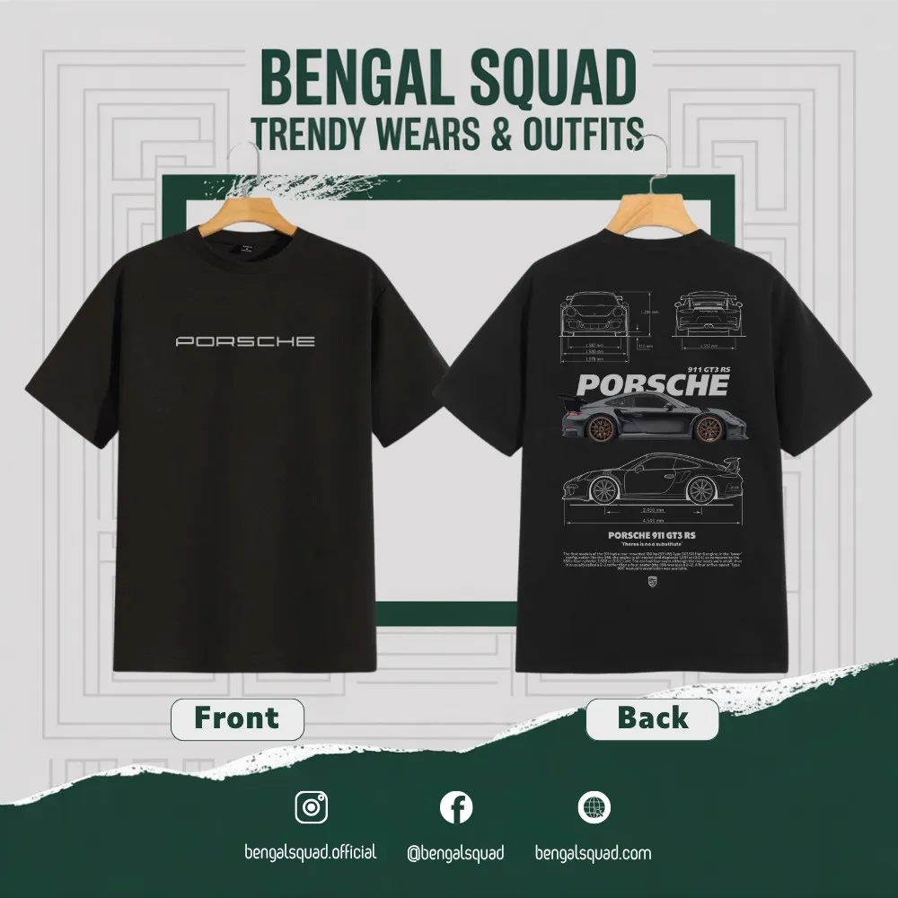 Porsche-car Dropsholder unisex t-shirt 200 gsm premium cotton minimal print