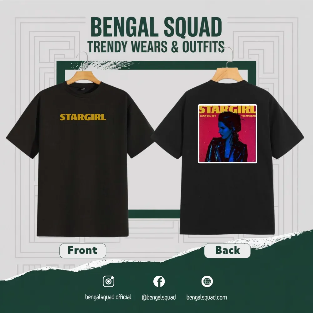 Stargirl-01 Dropsholder unisex t-shirt 200 gsm premium cotton minimal print