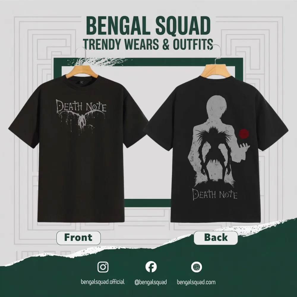 buy new Shinigami Dropsholder unisex t-shirt 200 gsm