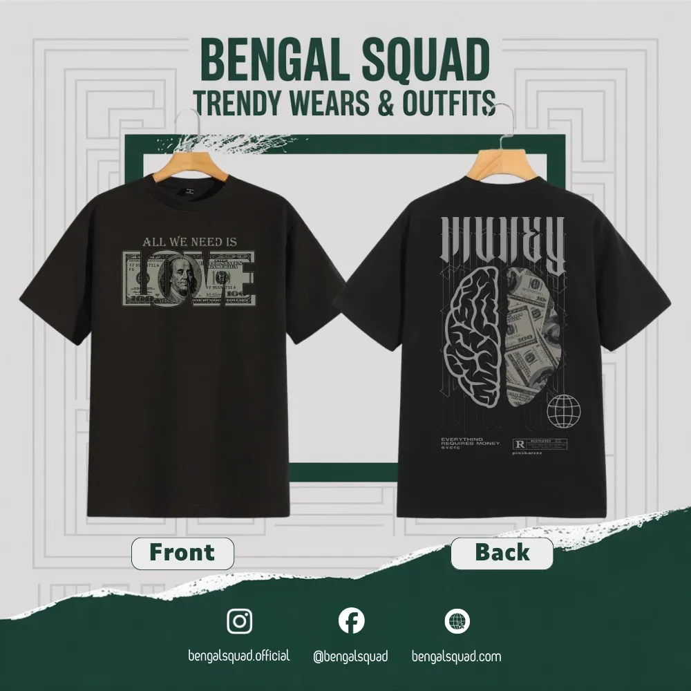 buy new Money Dropsholder unisex t-shirt 200 gsm