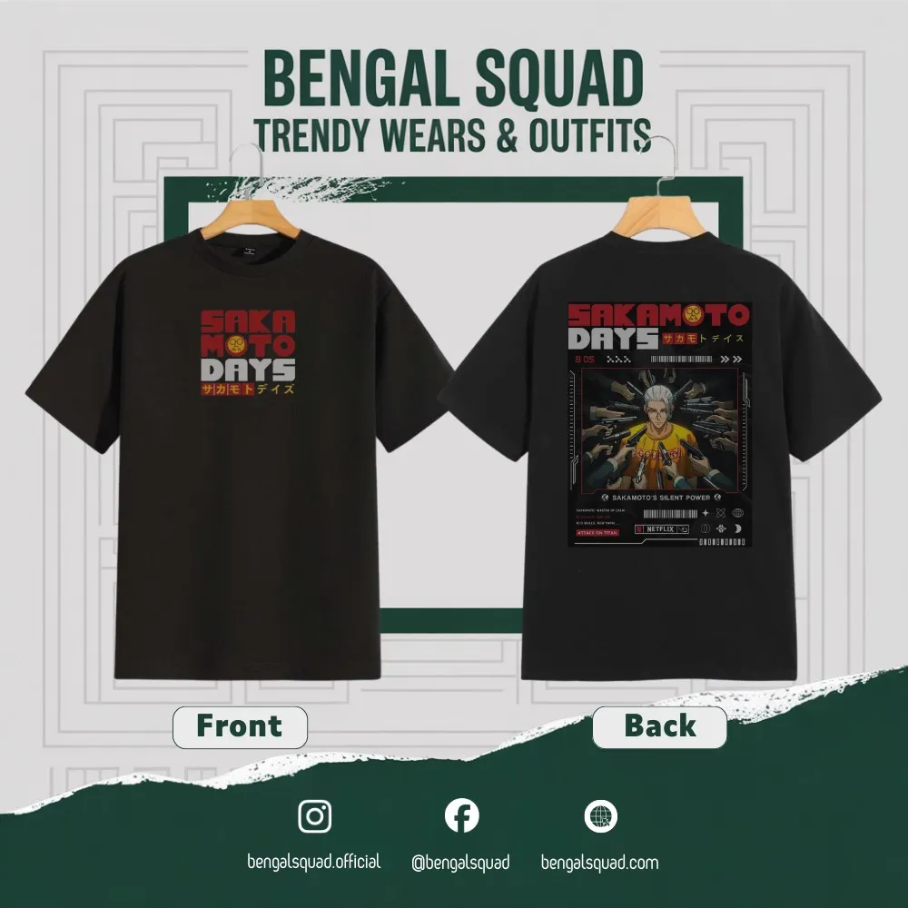 buy new Sakamoto Dropsholder unisex t-shirt 200 gsm