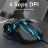 Raiku G702 Gaming Mouse Black RGB High Precision Chipa Gadgets